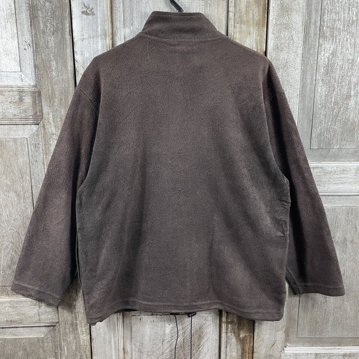 Hiroko Koshino Homme × Japanese Brand × Vintage Vintage Hiroko Koshino Homme Box Logo Fleece Jacket Size US L / EU 52-54 / 3 - 2 Thumbnail
