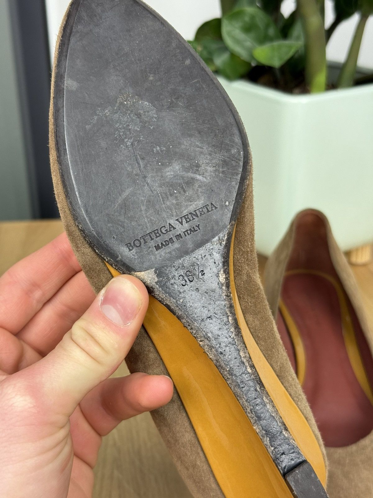 Bottega Veneta ❌LAST DROP❌ VINTAGE BOTTEGA VENETA WOVEN HEELS Size US 6.5 / IT 36.5 - 8 Thumbnail