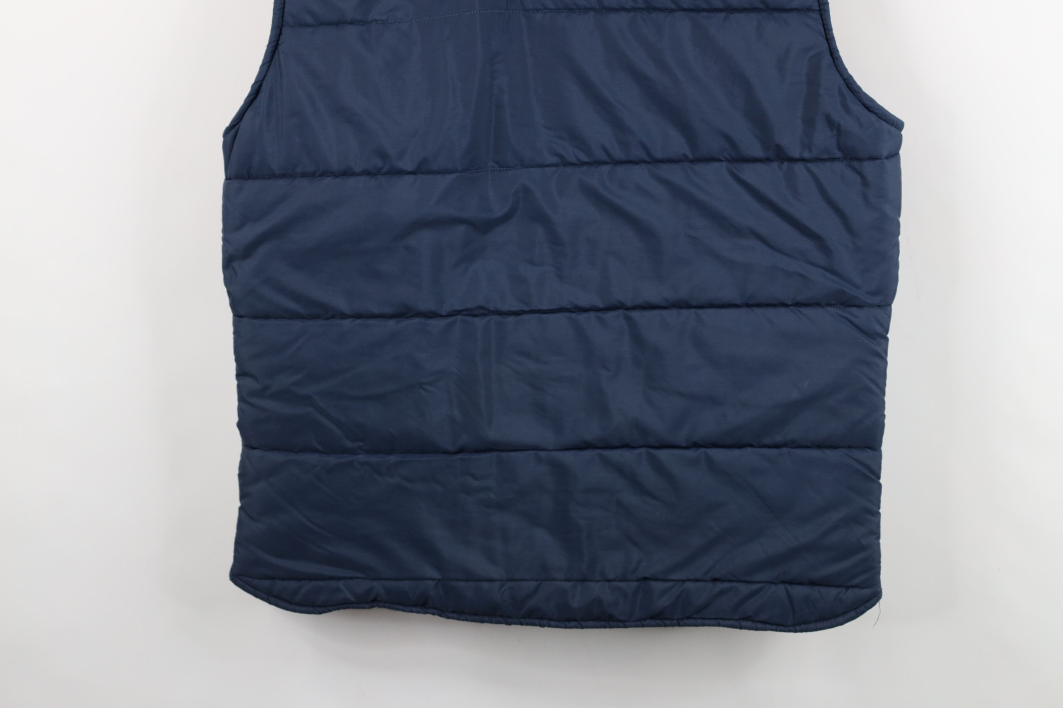 Vintage Vintage 70s Streetwear Faded Button Puffer Vest Jacket Size US L / EU 52-54 / 3 - 14 Thumbnail