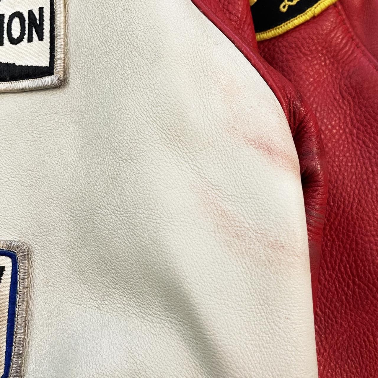 Vanson Leathers Vanson Leathers Race Team Leather Bomber Jacket Size US S / EU 44-46 / 1 - 7 Thumbnail