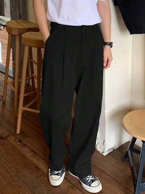 Japanese Brand Casual fit straight leg Pants Vacation Skate Size US 32 / EU 48 - 4 Thumbnail
