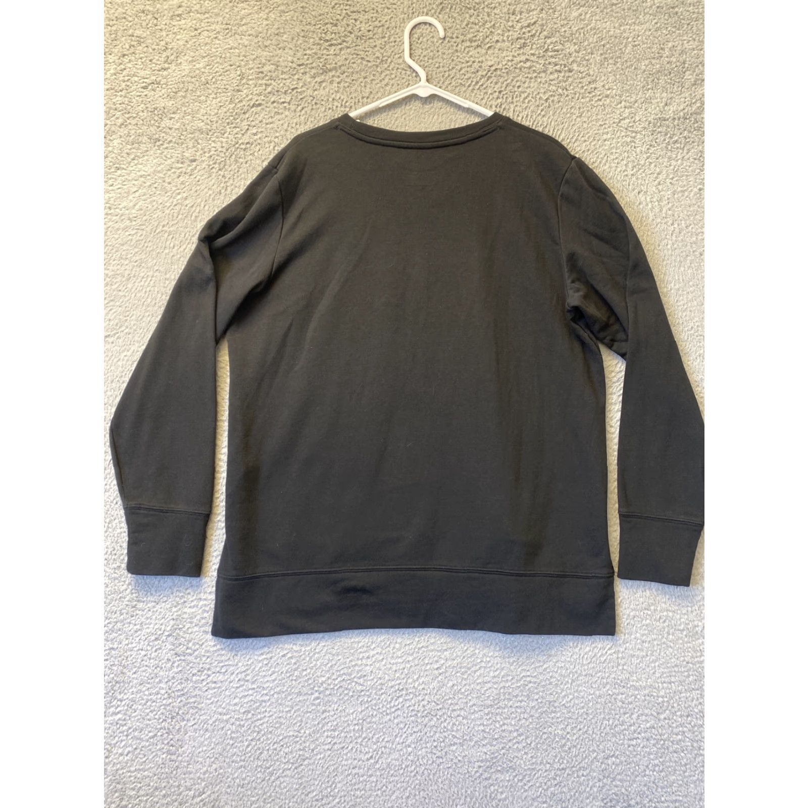 Vintage Genuine Merchandise Womens XXL Pullover Long Sleeve Sweatshirt Black/63-54 Size XXL / US 16-18 / IT 52-54 - 8 Thumbnail