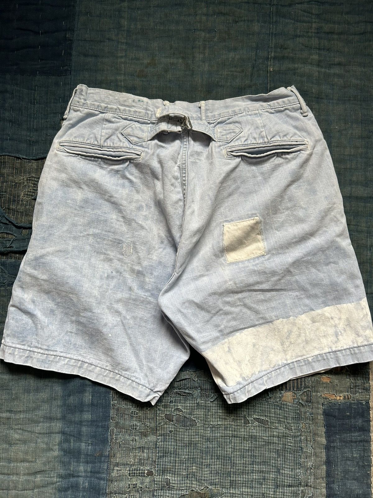 Japanese Brand × Kapital Kapital Legs Kountry Painted Very Rare Short Pants Size US 31 - 2 Thumbnail