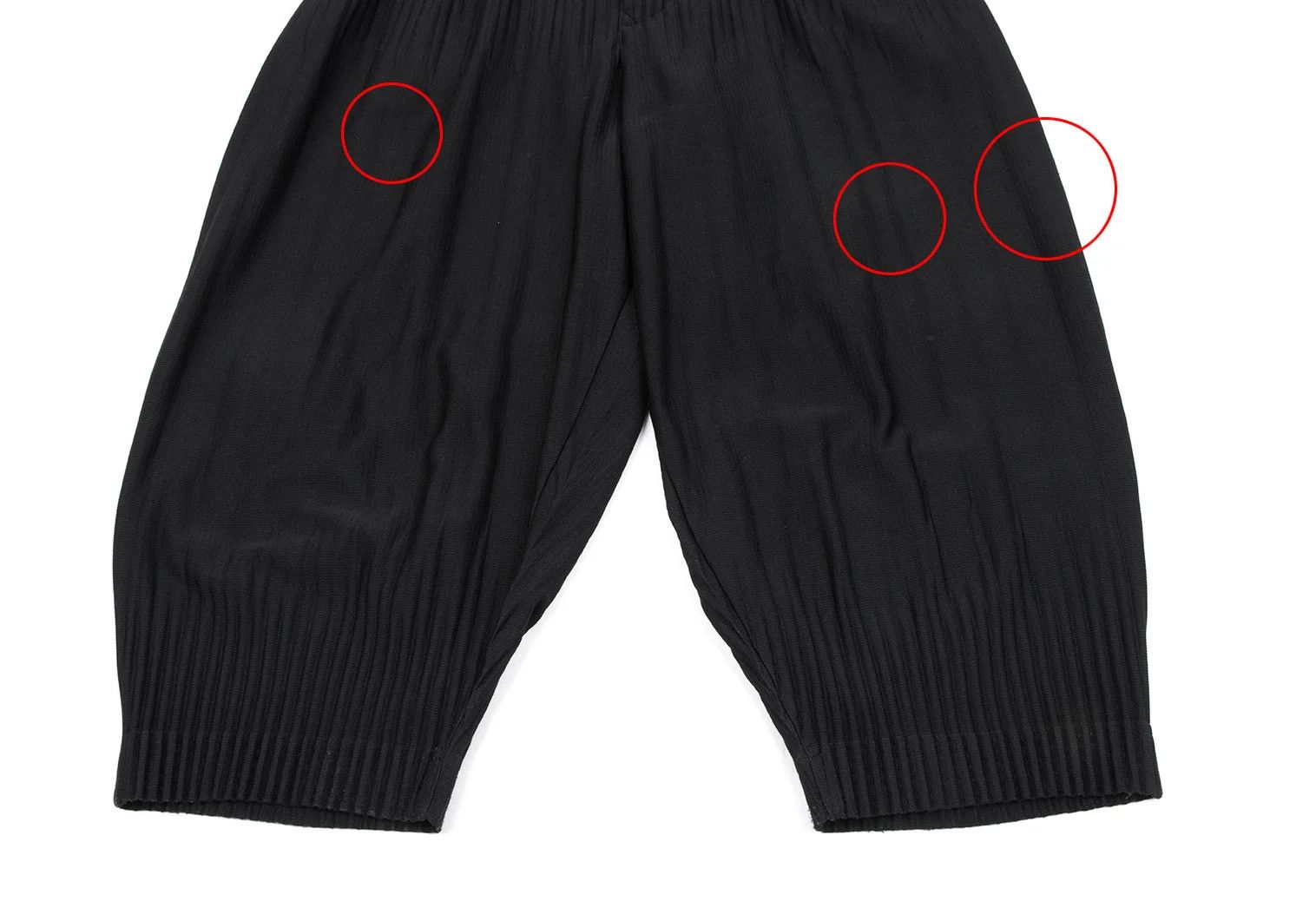 Issey Miyake Cropped Pleated Pants in Black Size US 32 / EU 48 - 7 Thumbnail