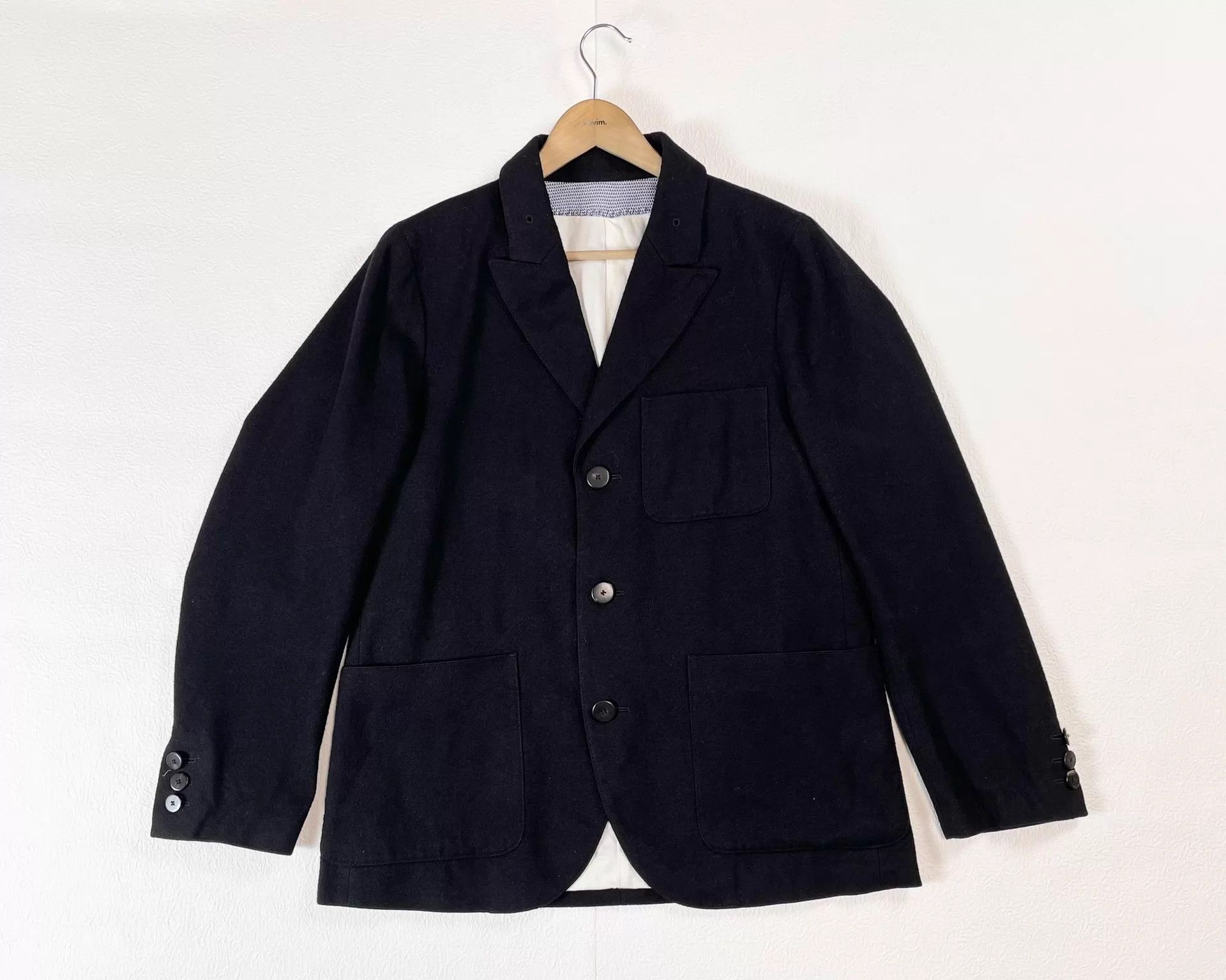 Visvim VISVIM Mottled Collar Wool Blend Casual Blazer 2 Size US M / EU 48-50 / 2 - 1 Thumbnail