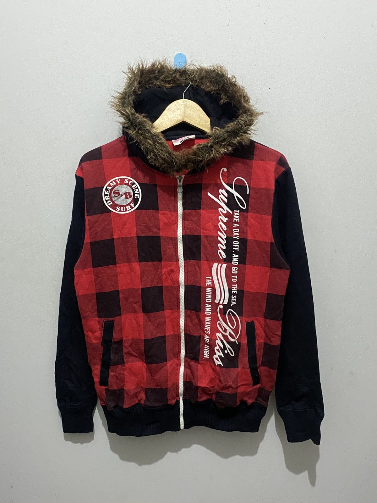 Other Excuse Fur Zip up Hoodie ifsixwasnine lgb Style Size US L / EU 52-54 / 3 - 1 Thumbnail