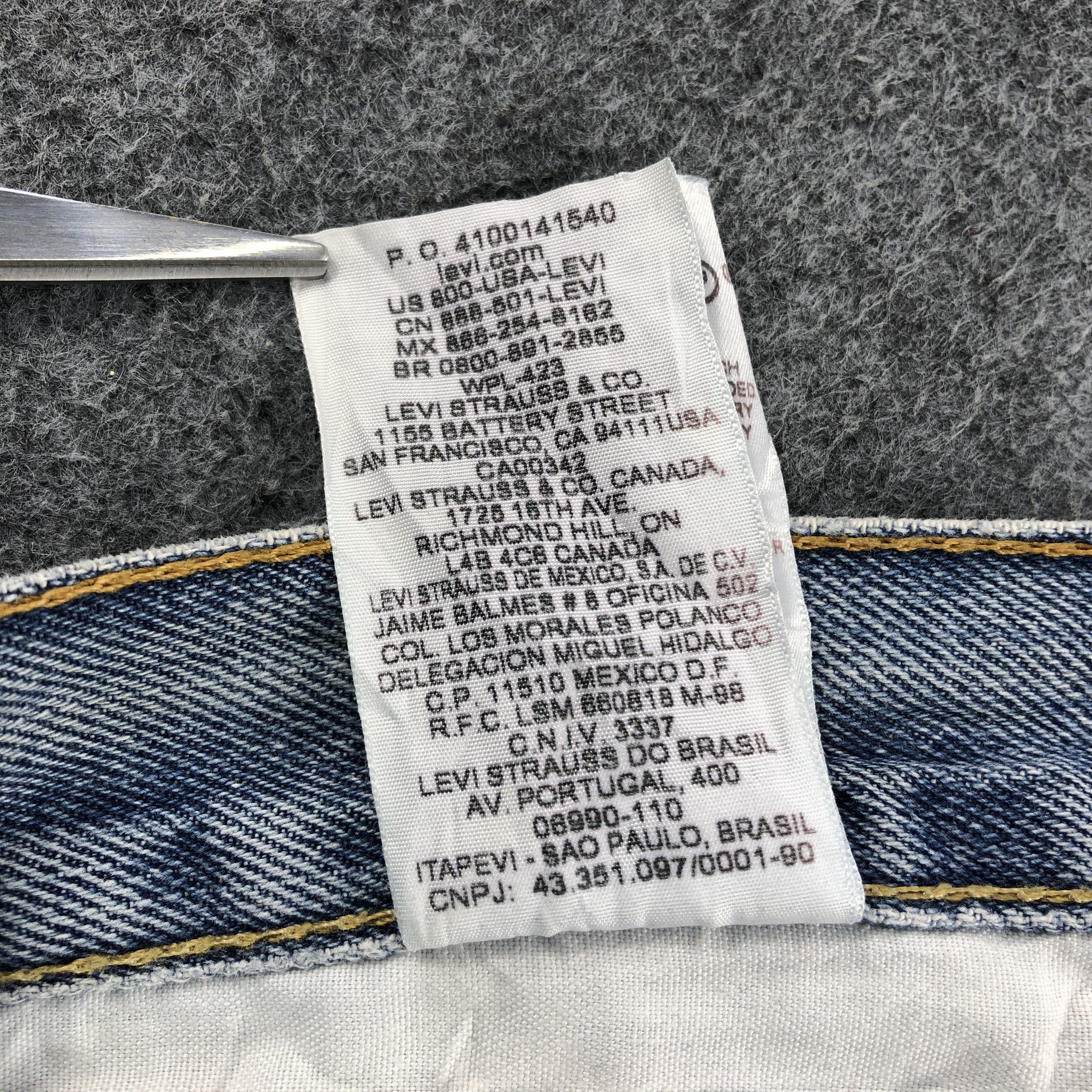 Levi's × Vintage Vintage Distress Levis 505 Jeans-JM1222 Size US 40 / EU 56 - 12 Thumbnail