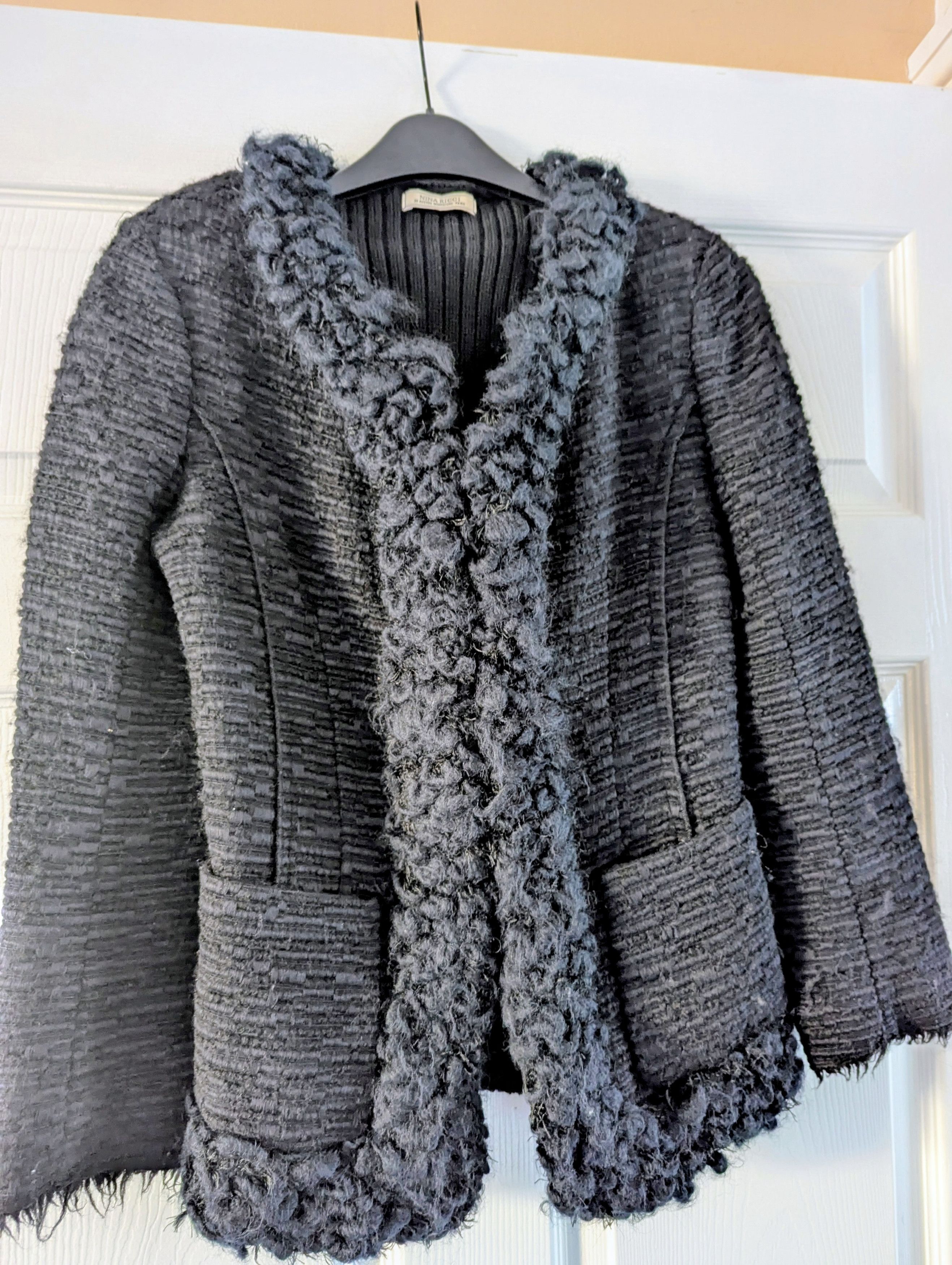 Nina Ricci Nina Ricci Faux Fur Trim Jacket 40 Size S / US 4 / IT 40 - 1 Thumbnail