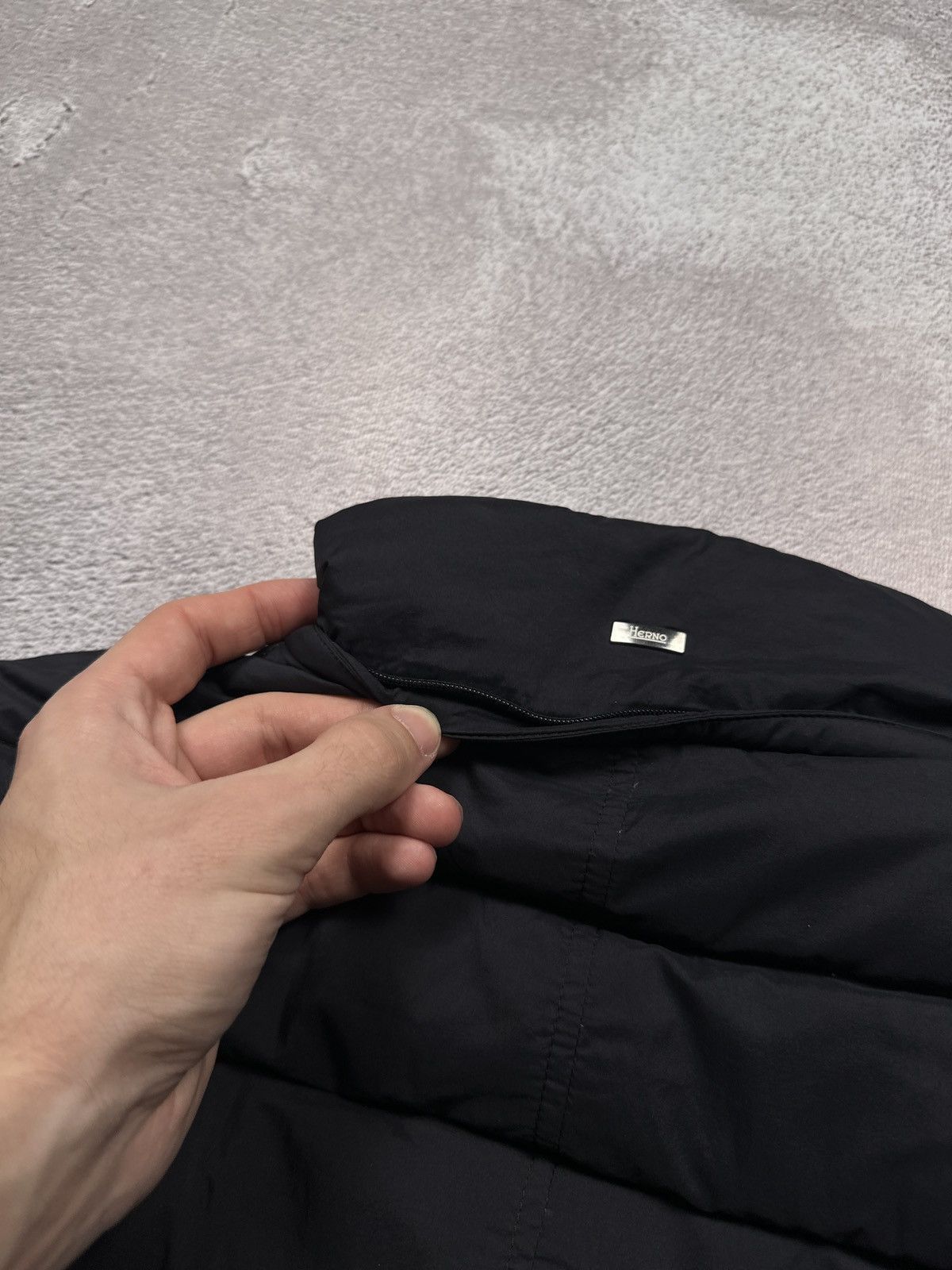 Herno Luxury Herno Loro Piana Style Micro Down Puffer Jacket Size US M / EU 48-50 / 2 - 18 Thumbnail
