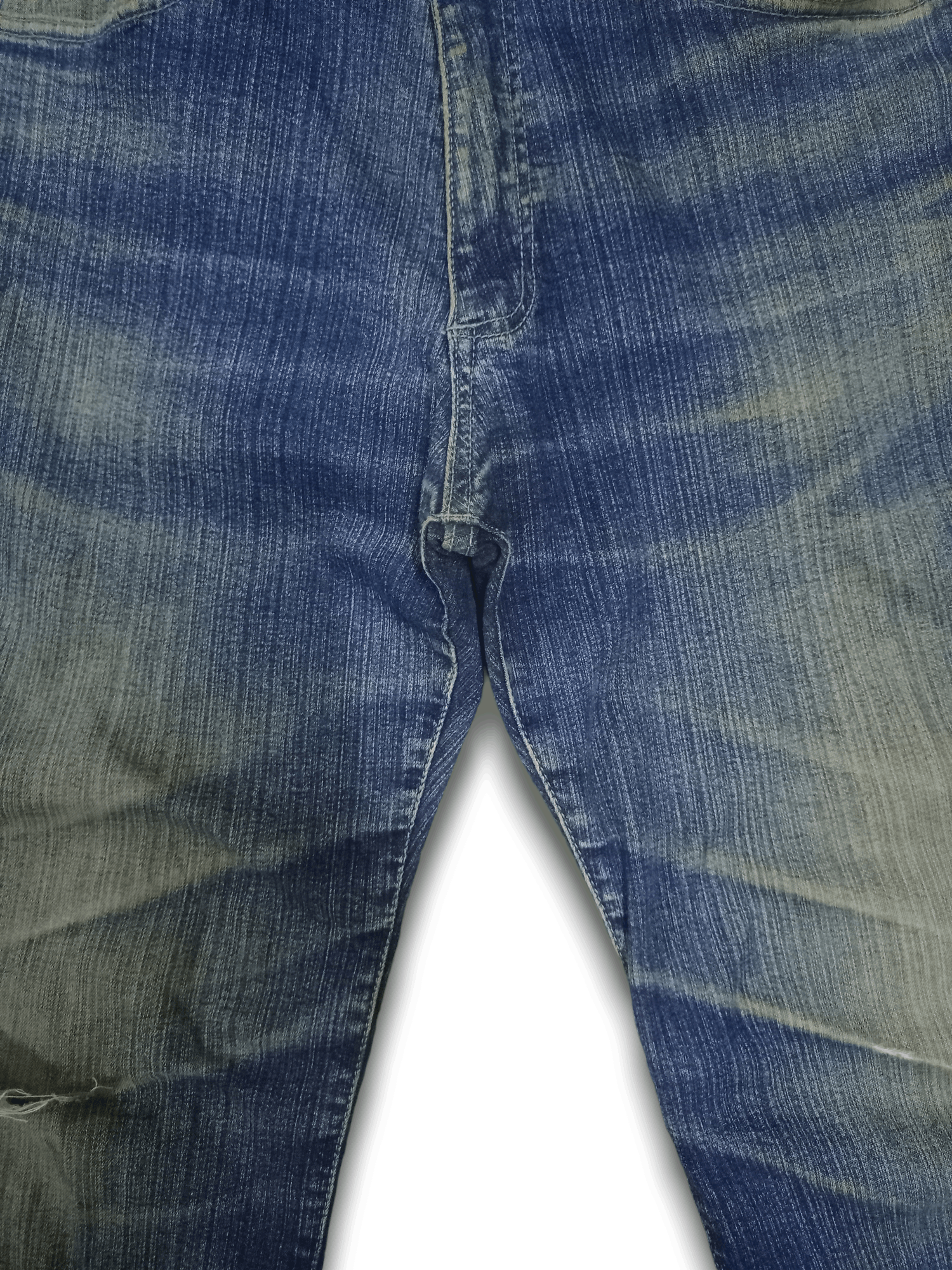 Japanese Brand Vintage Japanese Brand Mud Wash Loose Denim Pants Size US 32 / EU 48 - 6 Thumbnail