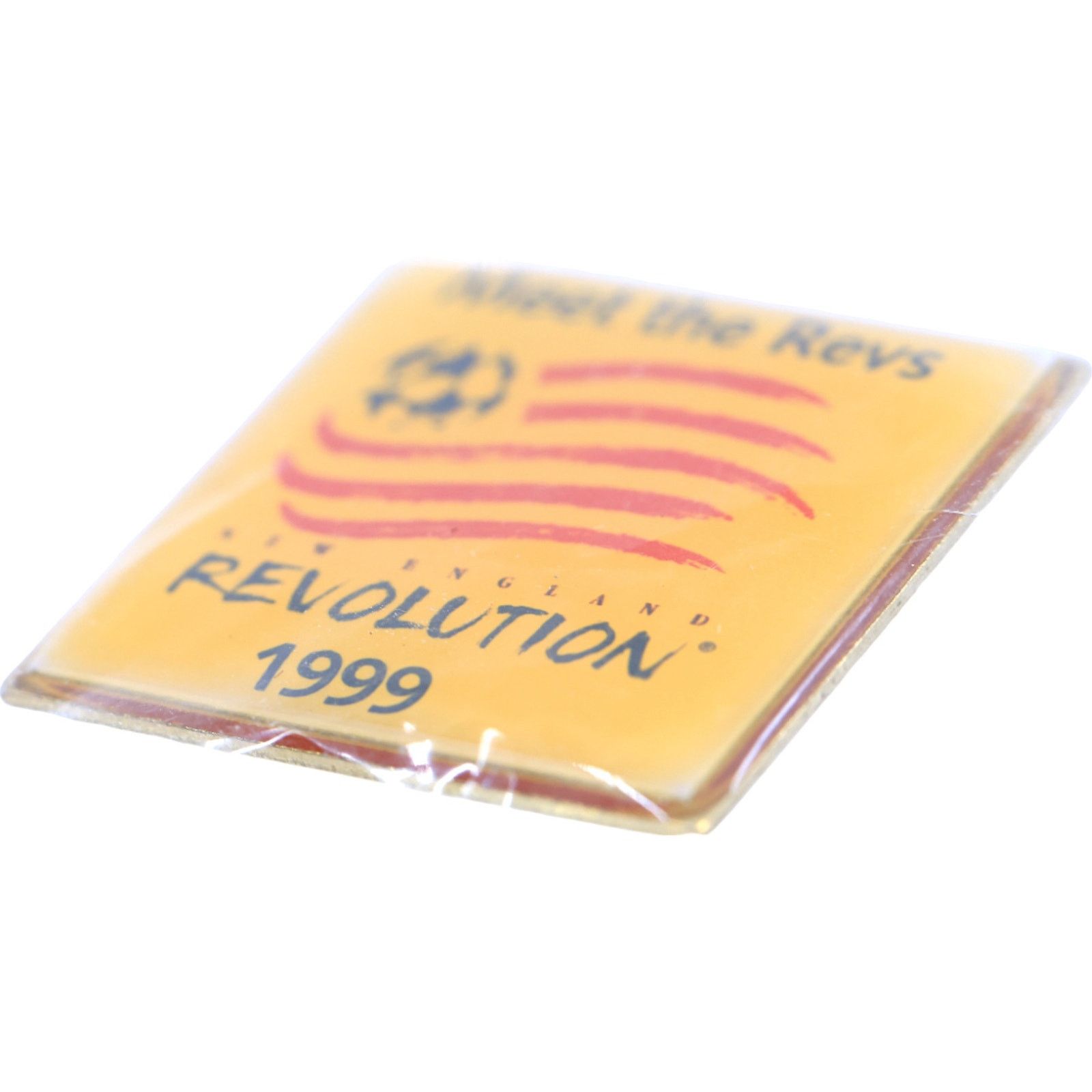 Other New England Revolution 1999 Meet the Revs MLS Vintage Pin Size ONE SIZE - 3 Thumbnail