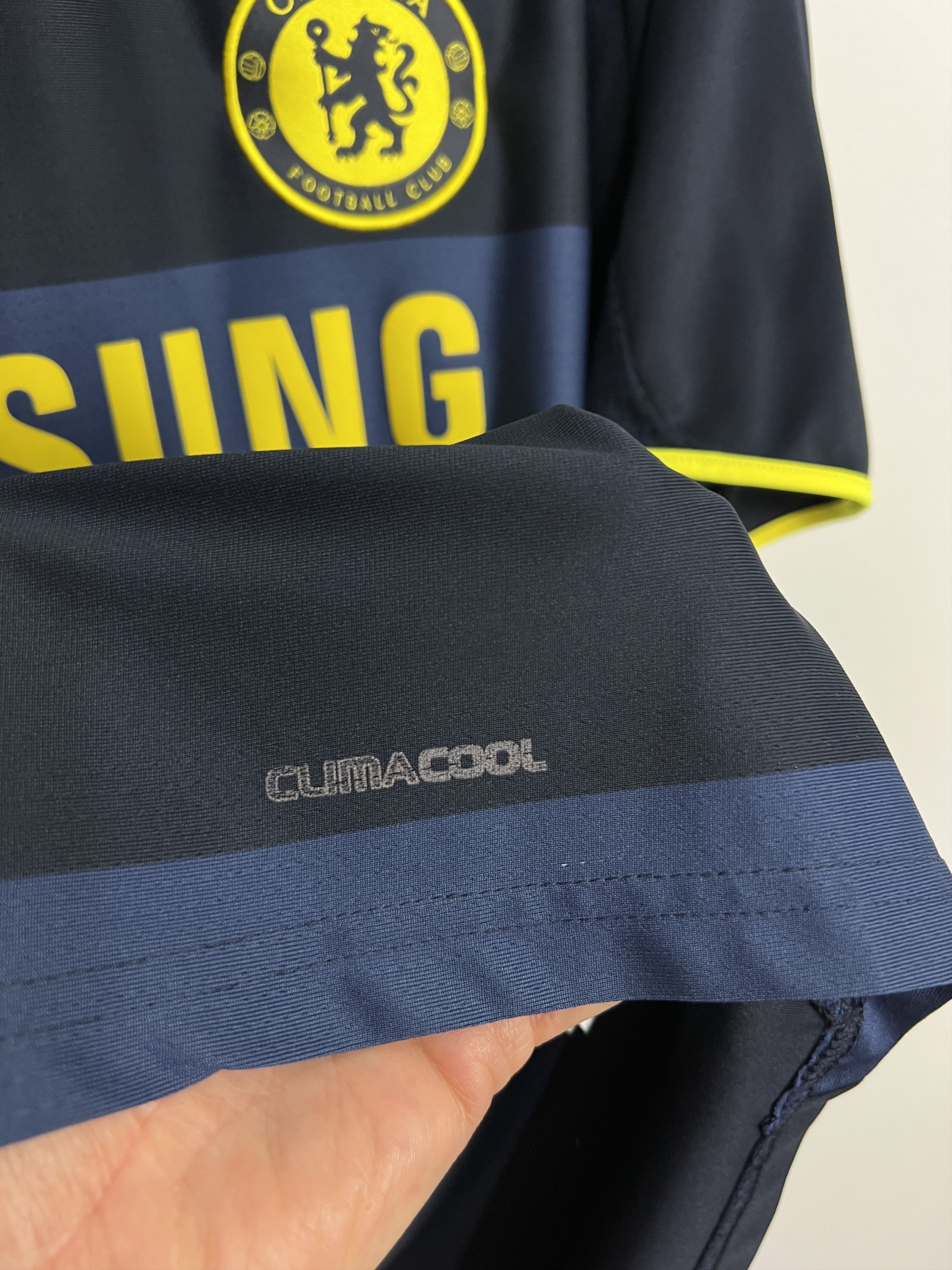 Adidas Chelsea Away football shirt 2009 Soccer Jersey Trikot Rare Size US L / EU 52-54 / 3 - 4 Thumbnail
