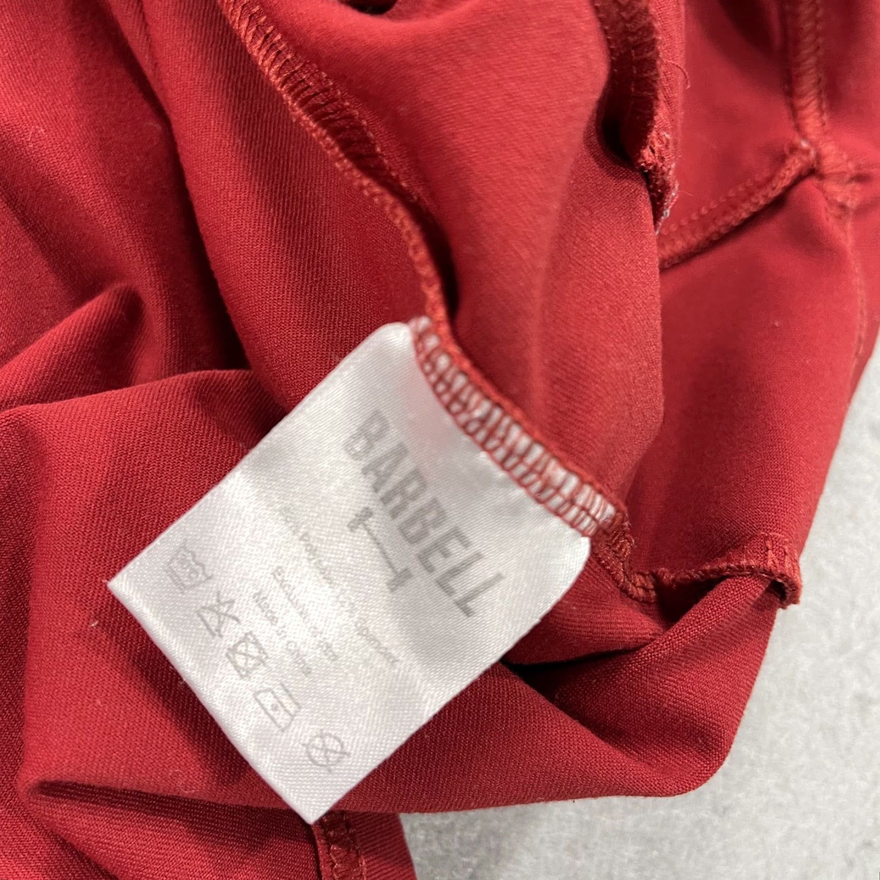 Vintage Barbell Apparel Hoodie Mens Large Red Performance Stretch Pullover Sweatshirt Size US L / EU 52-54 / 3 - 7 Thumbnail
