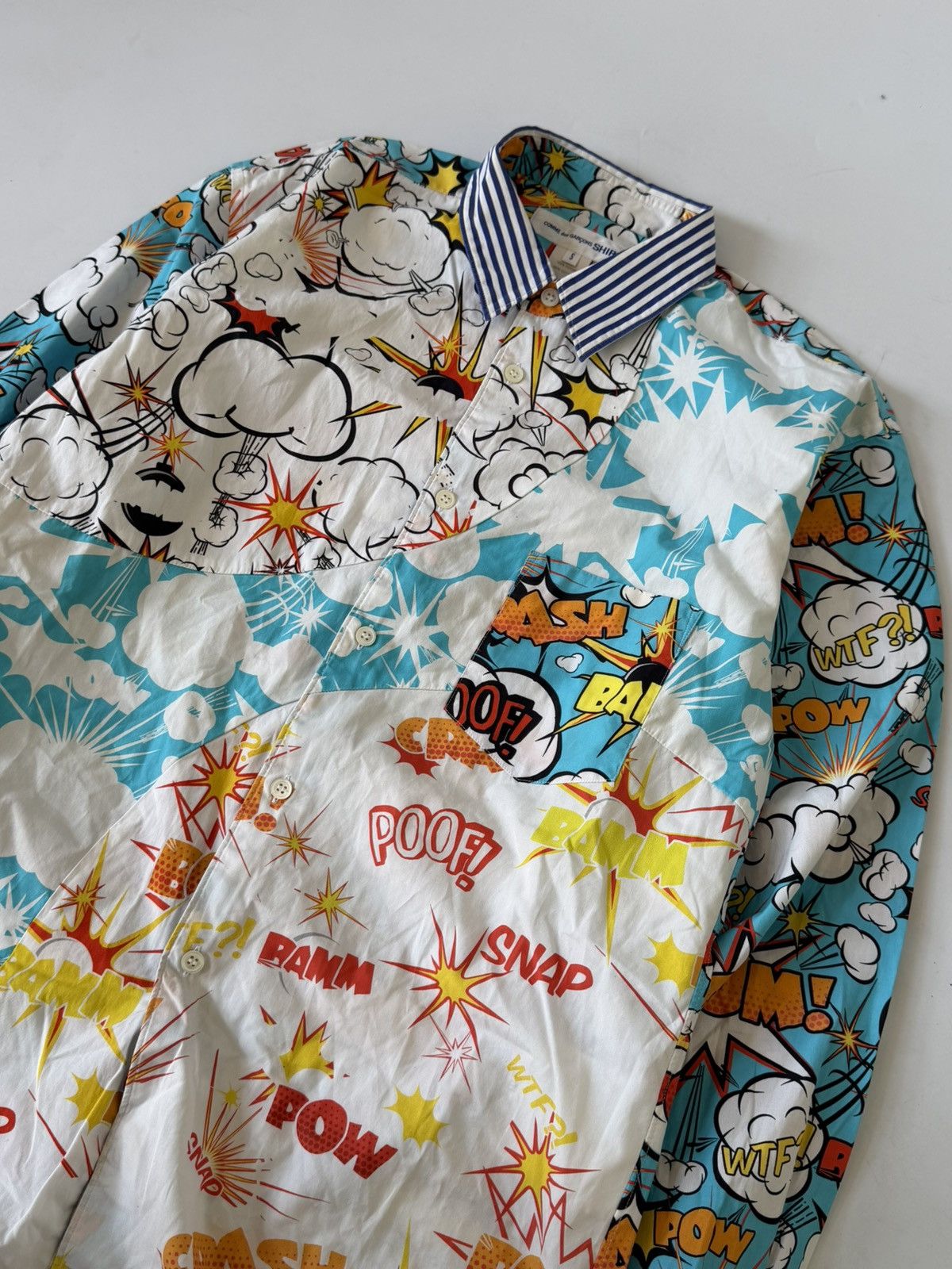 Comme des Garcons Comme Des Garcons Shirt AW18 Comic Book Print Shirt Size US S / EU 44-46 / 1 - 5 Thumbnail