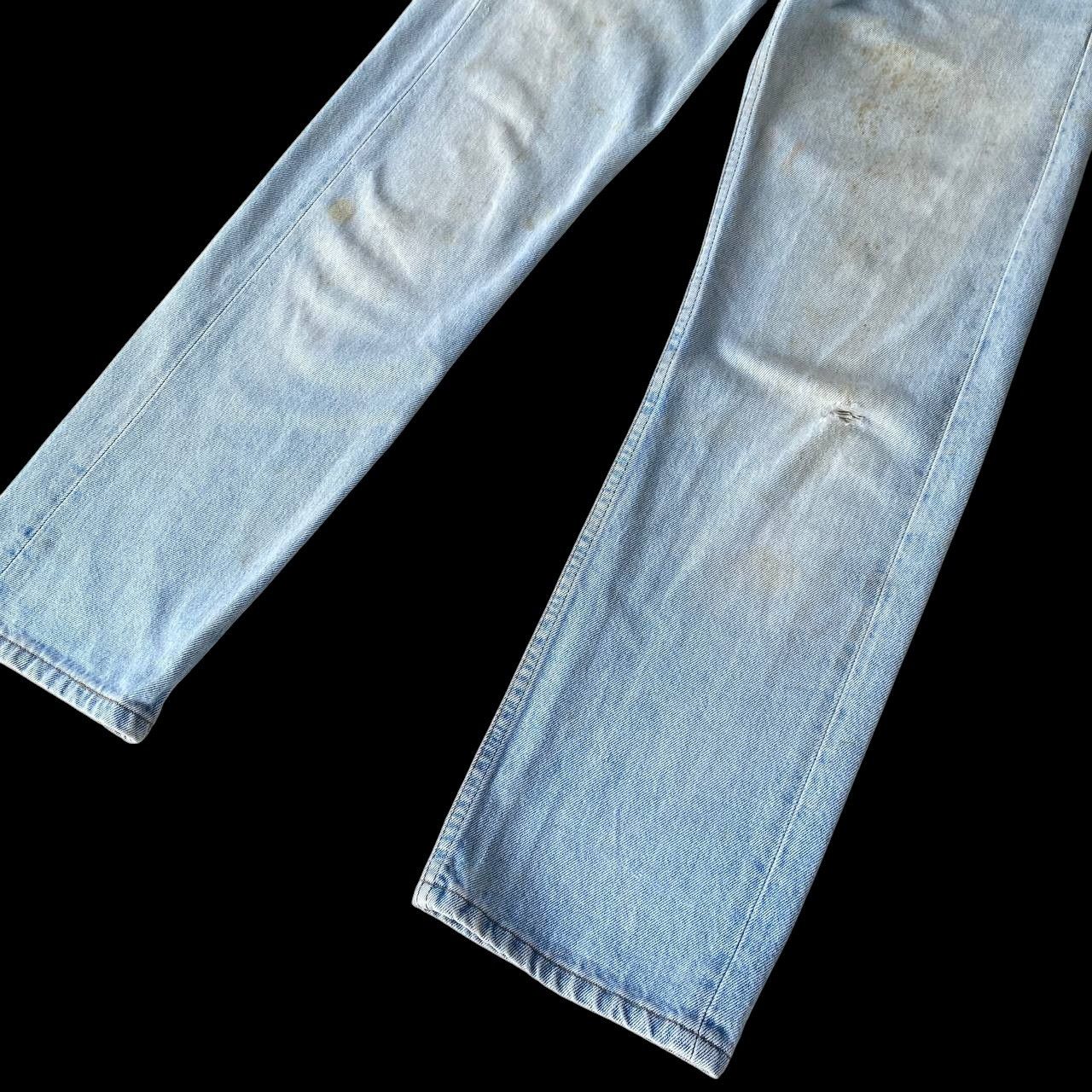Levi's Vintage Clothing Vintage 90s Levi's 501 Distressed Dirty Wash Faded Grunge Size US 29 - 7 Thumbnail