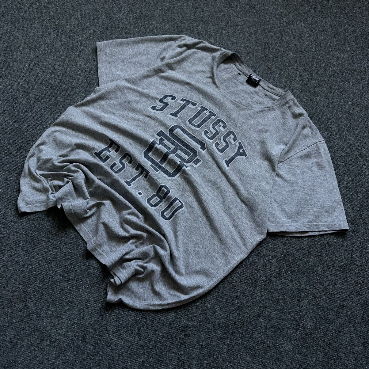 Stussy VTG Japanese Style Stussy Distressed T-shirts Big Logo L Size US L / EU 52-54 / 3 - 1 Thumbnail