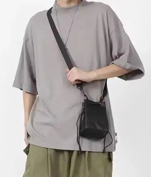 Japanese Brand Fashion y2k pu leather crossbody pouch shoulder bag Size ONE SIZE - 2 Thumbnail