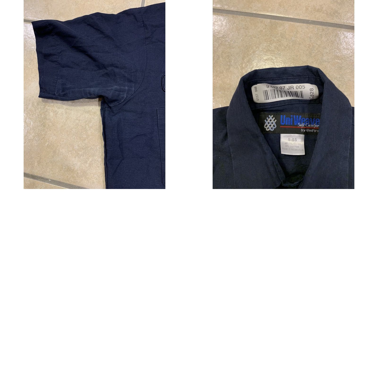Vintage VINTAGE Unifirst Harley Davidson Motorcycles Navy Work Shirt Mens Small Size US S / EU 44-46 / 1 - 8 Thumbnail