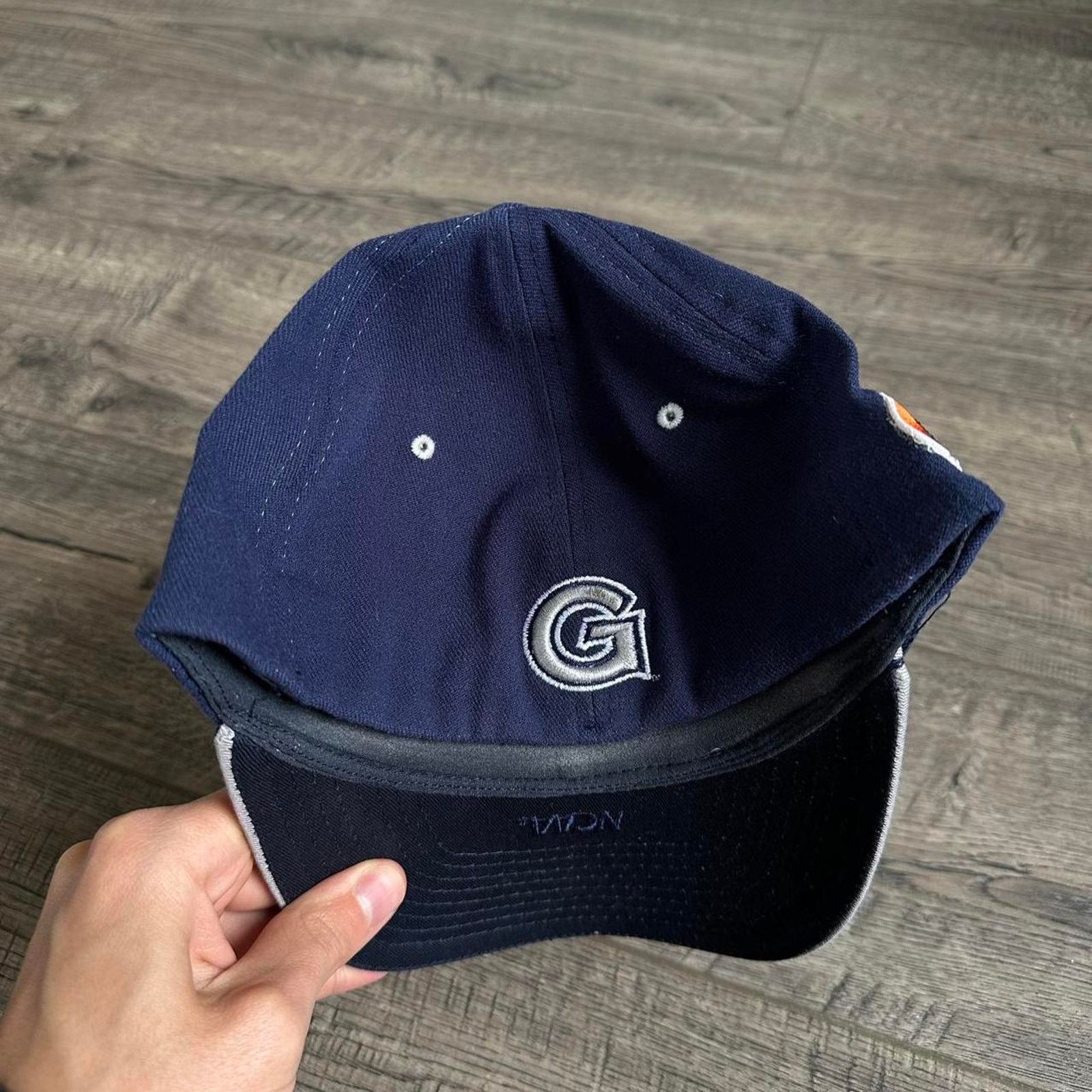 Vintage Vintage 2007 Georgetown NCAA Final Four Basketball Flex Hat Size ONE SIZE - 5 Thumbnail