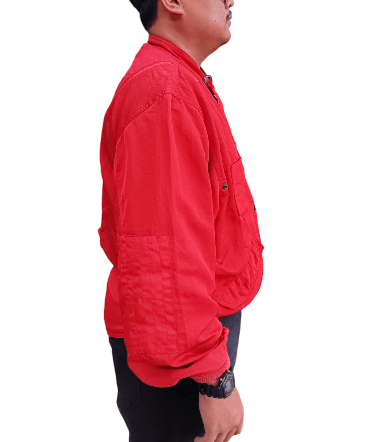 Vintage 😍RARE😍VINTAGE GALLOP MOTORCYCLES RED BOMBER NYLON JACKET Size US XL / EU 56 / 4 - 12 Thumbnail
