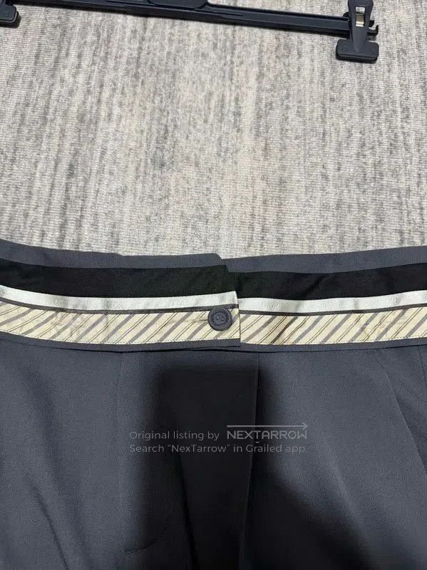 Dior Dior Men's Grey Wool Logo Embroidered Shorts . Size US 32 / EU 48 - 6 Thumbnail