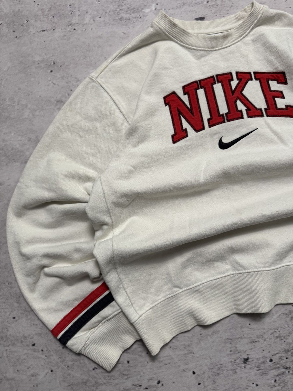 Nike × Vintage NIKE VINTAGE CENTER LOGO OVERSIZE BOXY SWEATSHIRT Size US M / EU 48-50 / 2 - 3 Thumbnail