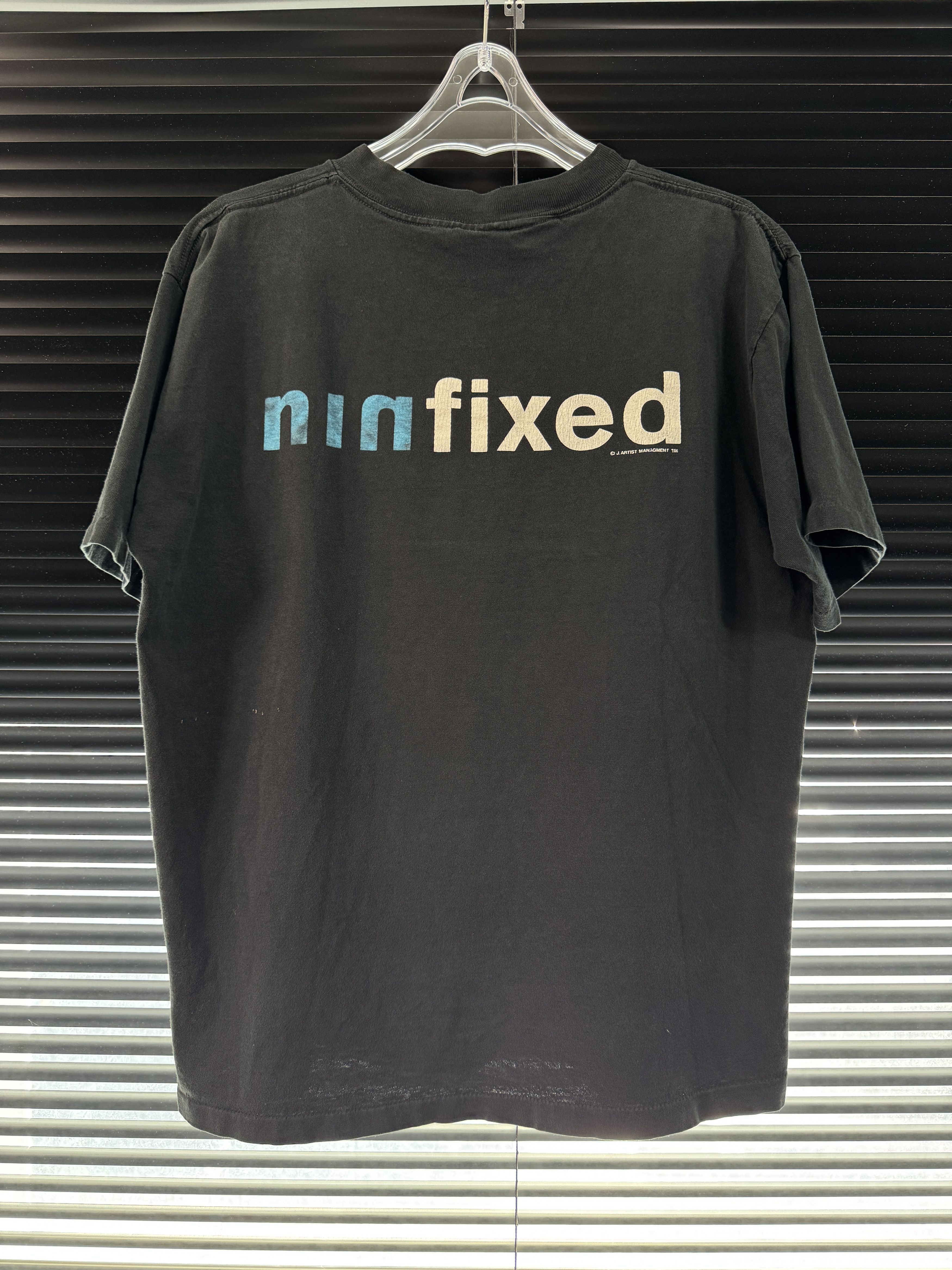 Band Tees Vintage 90s Nine Inch Nails Fixed Shirt Size US L / EU 52-54 / 3 - 2 Thumbnail