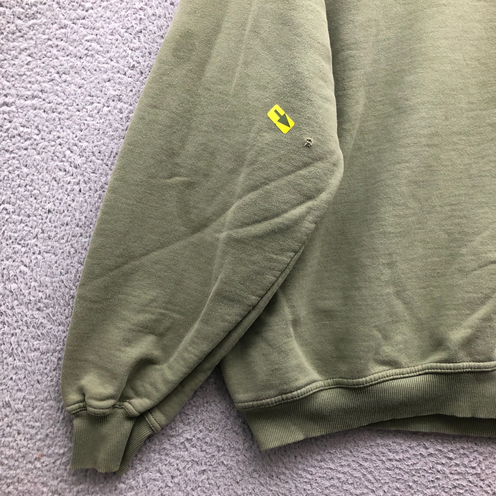 Russell Athletic VTG Russell Athletic Pluma Olive Green Sweatshirt Mens XL Size US XL / EU 56 / 4 - 4 Thumbnail