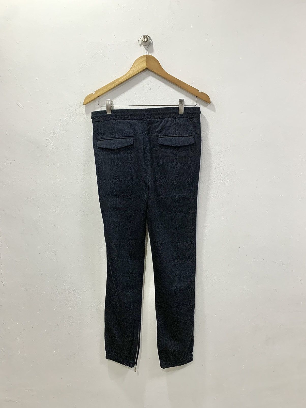 Dior DIOR HOMME TUCK - ANKLE ZIPPED JOGGER PANTS (WOOL) Size US 29 - 9 Thumbnail