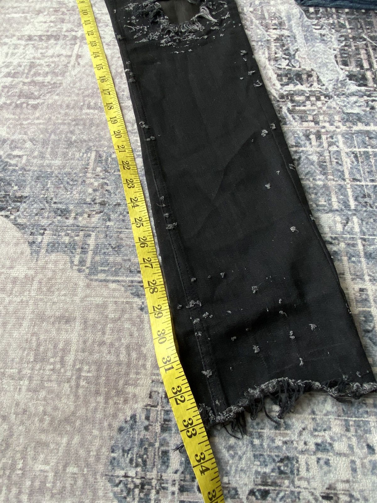 Japanese Brand Bennu Japan X Resurrection Handmade Japan Distressed Jeans Size US 30 / EU 46 - 14 Thumbnail