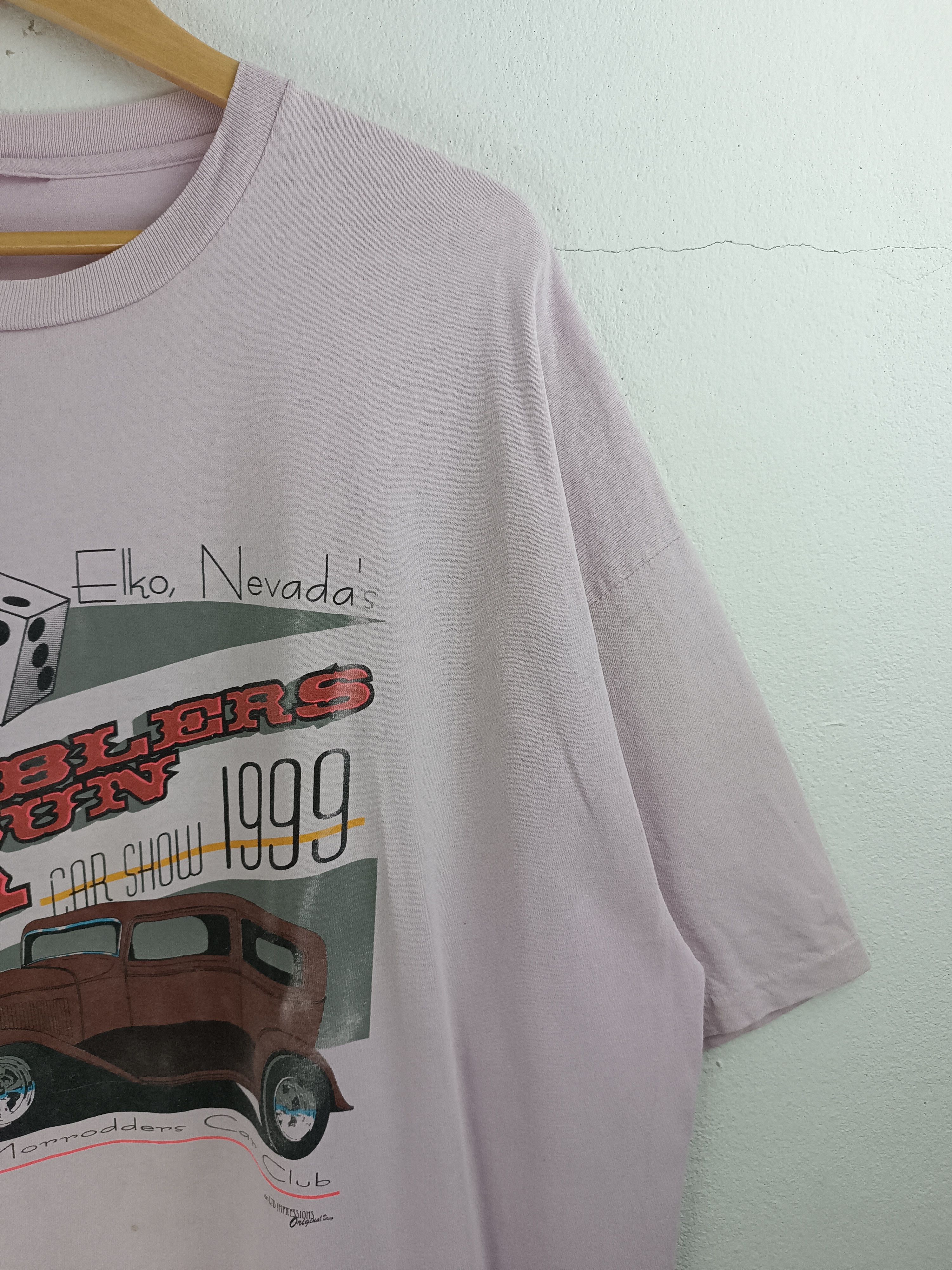 Vintage VINTAGE '99 GAMBLERS RUN MORRODDERS CLUB HOT ROD MUSCLE CAR Size US XXL / EU 58 / 5 - 6 Thumbnail