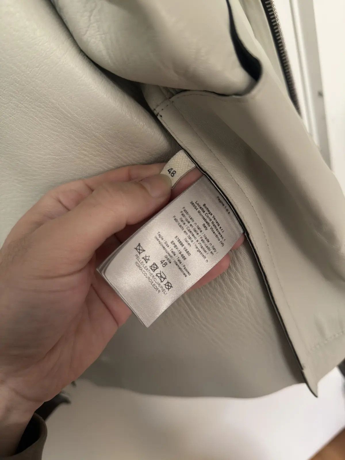 Bottega Veneta Pre-Fall 2019 Leather Jacket Size US M / EU 48-50 / 2 - 5 Thumbnail