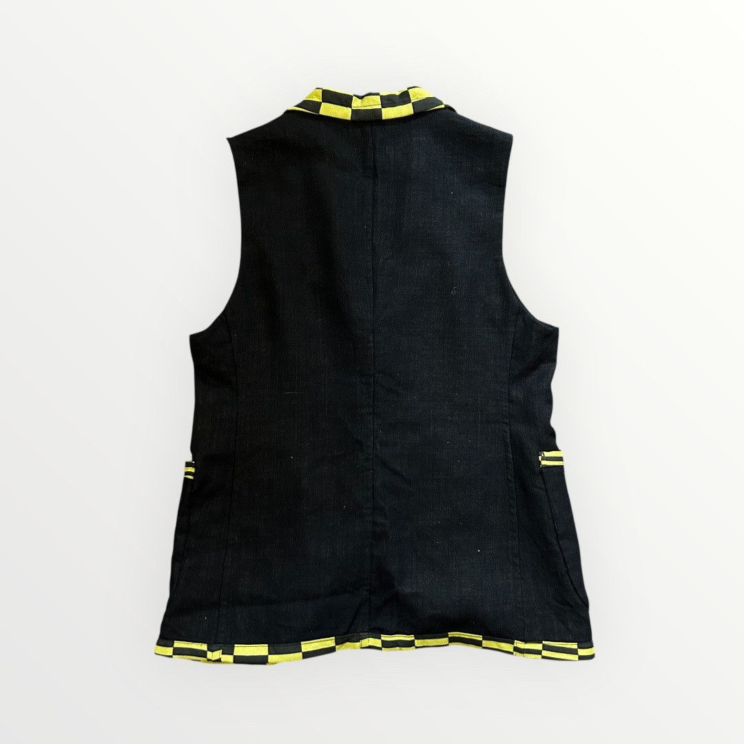 Comme des Garcons Comme Des Garcons Checkered Black/Green Vest Size US S / EU 44-46 / 1 - 6 Thumbnail