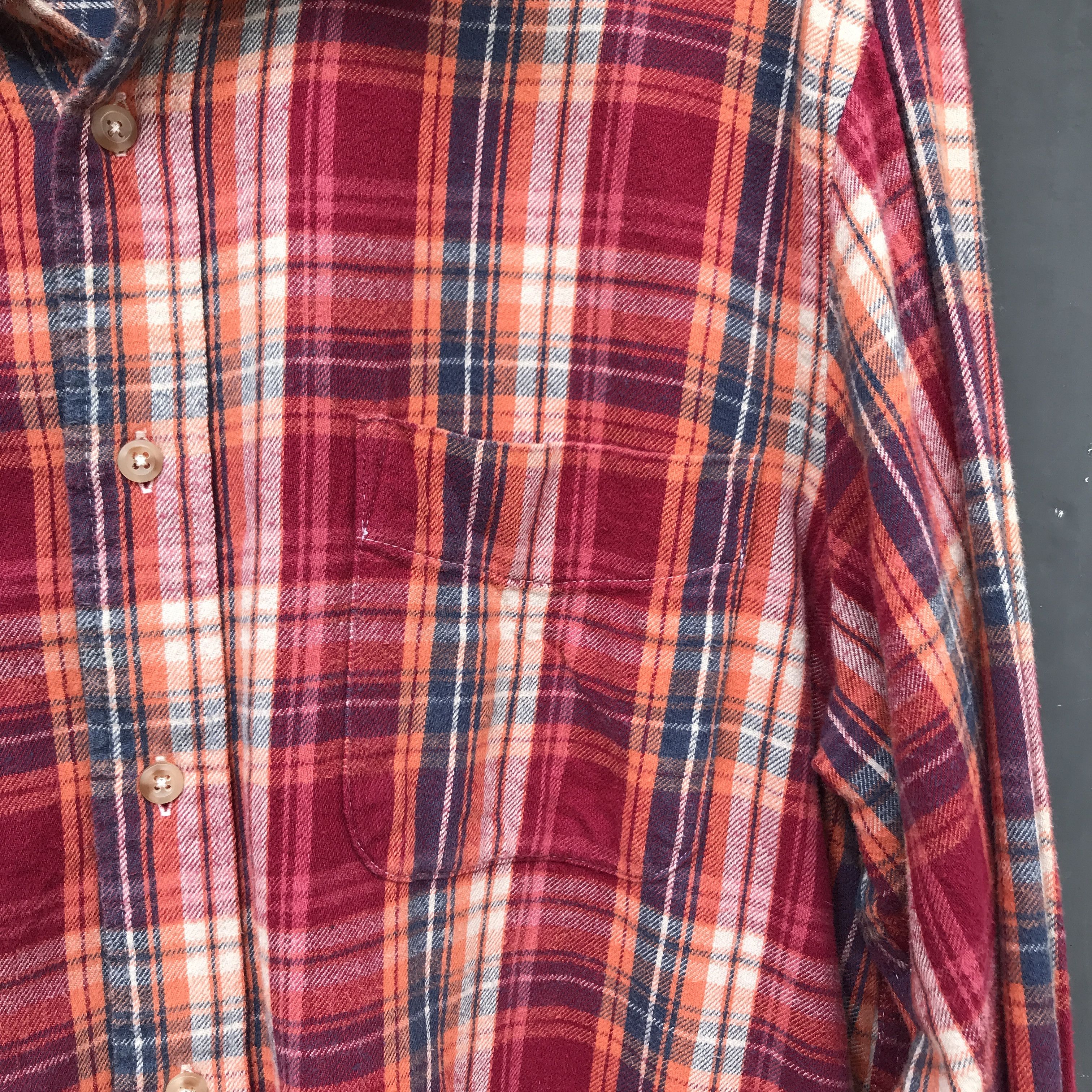 Kansai Yamamoto Kansai Yamamoto Jeans Flannel Red Size US L / EU 52-54 / 3 - 3 Thumbnail