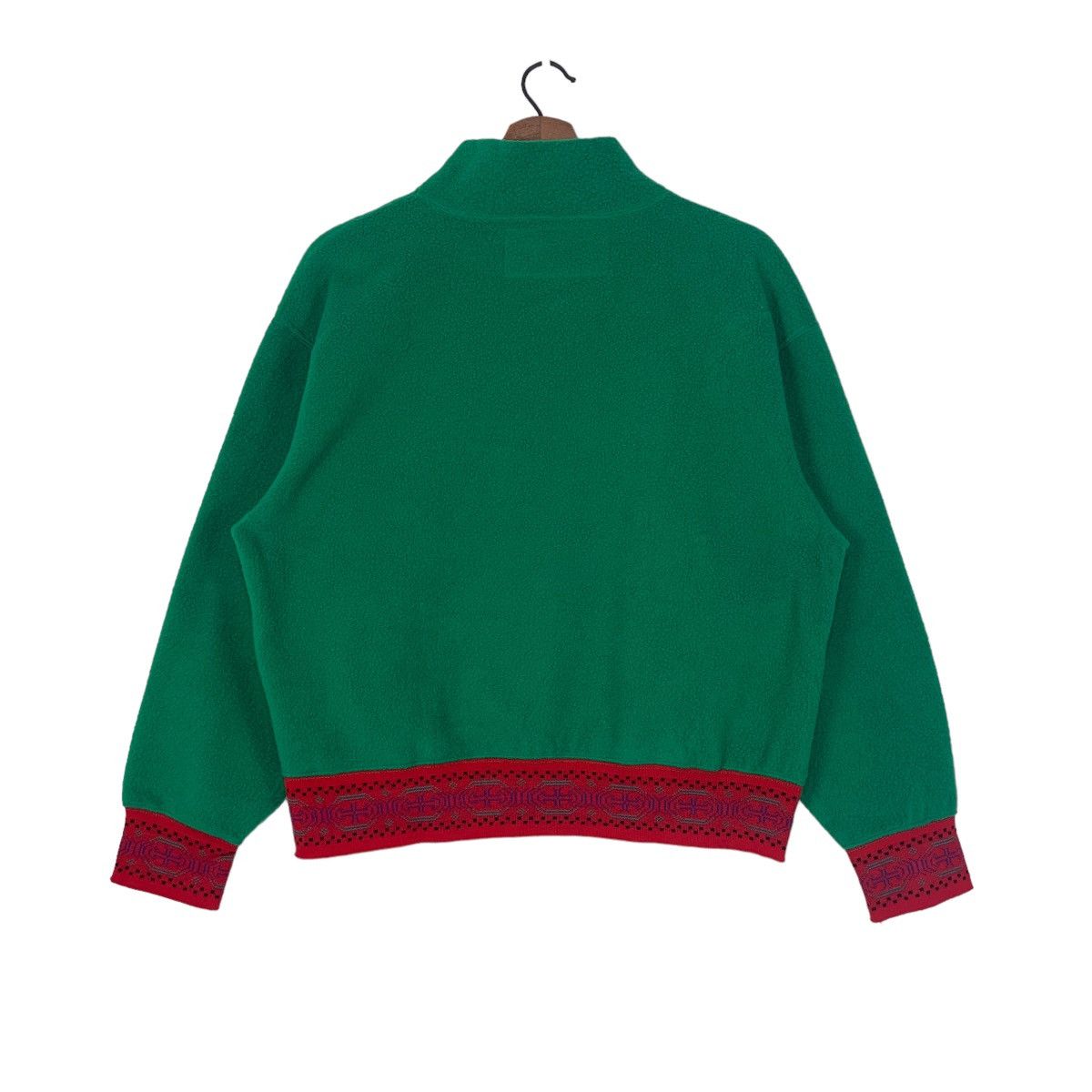 Japanese Brand × Native × Vintage Vintage Women Aztec Design Fleece Sweaters Size M / US 6-8 / IT 42-44 - 7 Thumbnail
