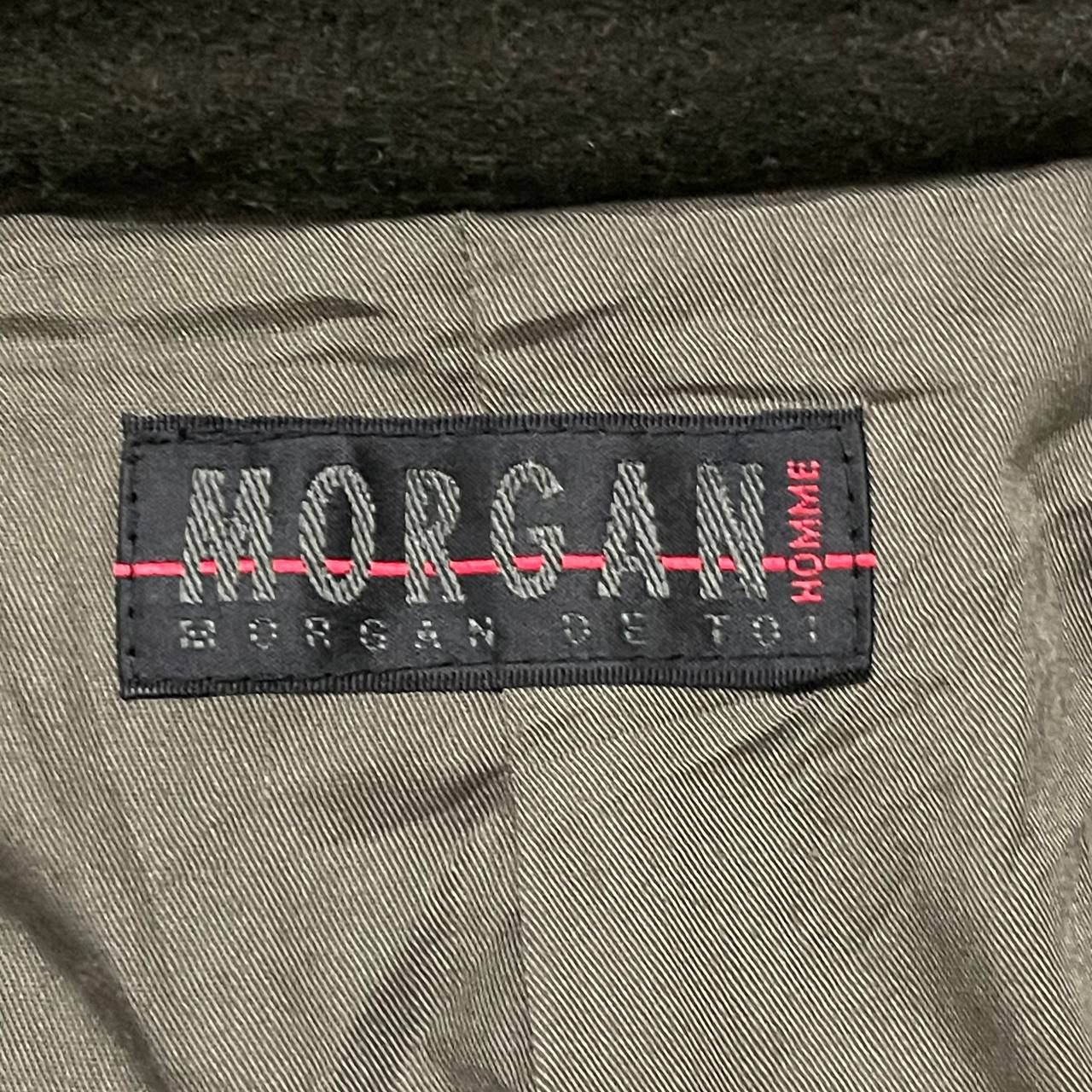 Morgan Homme Vintage Morgan Homme Wool Tactical Jacket Military Size US L / EU 52-54 / 3 - 8 Thumbnail