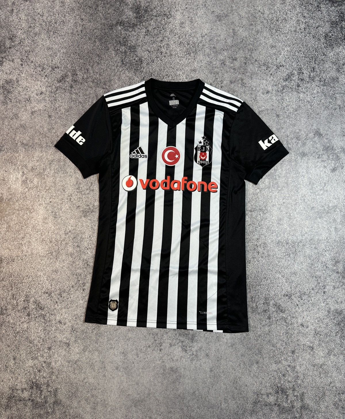 Adidas Adidas Beshiktash Vodafone Soccer Jersey Turkey S 17/18 Size US S / EU 44-46 / 1 - 1 Thumbnail