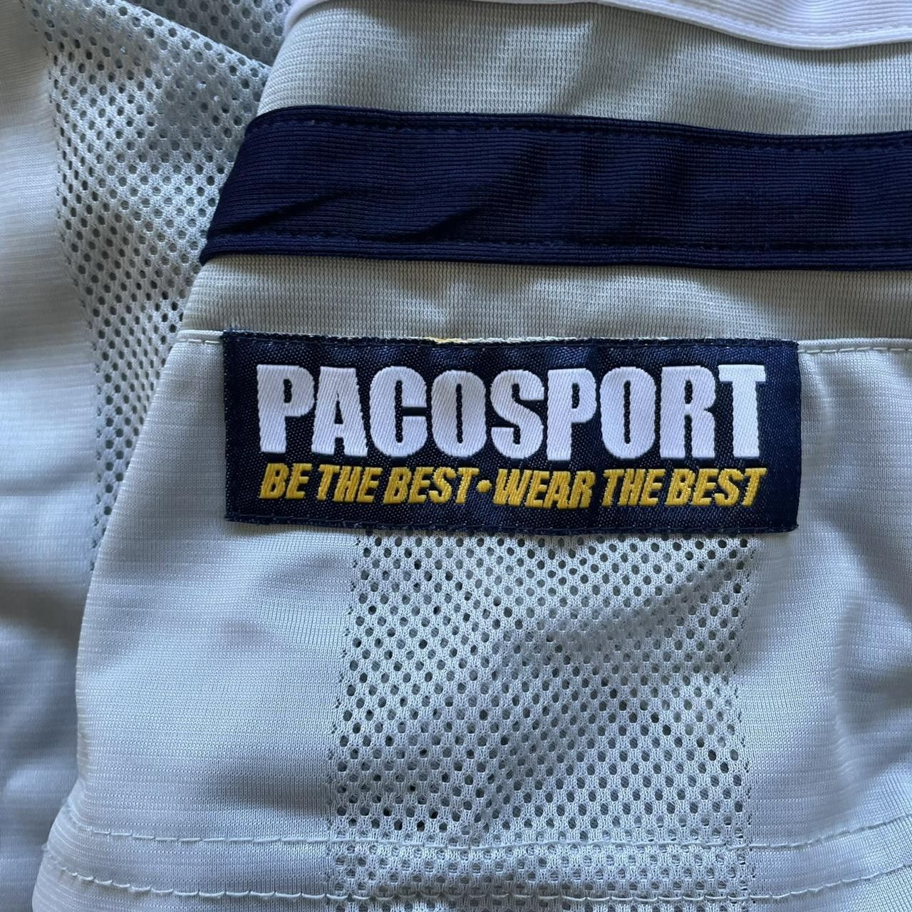 JNCO × Vintage Vintage Y2K 2000's PACOSPORT Grey Baggy Jersey Size US M / EU 48-50 / 2 - 4 Thumbnail