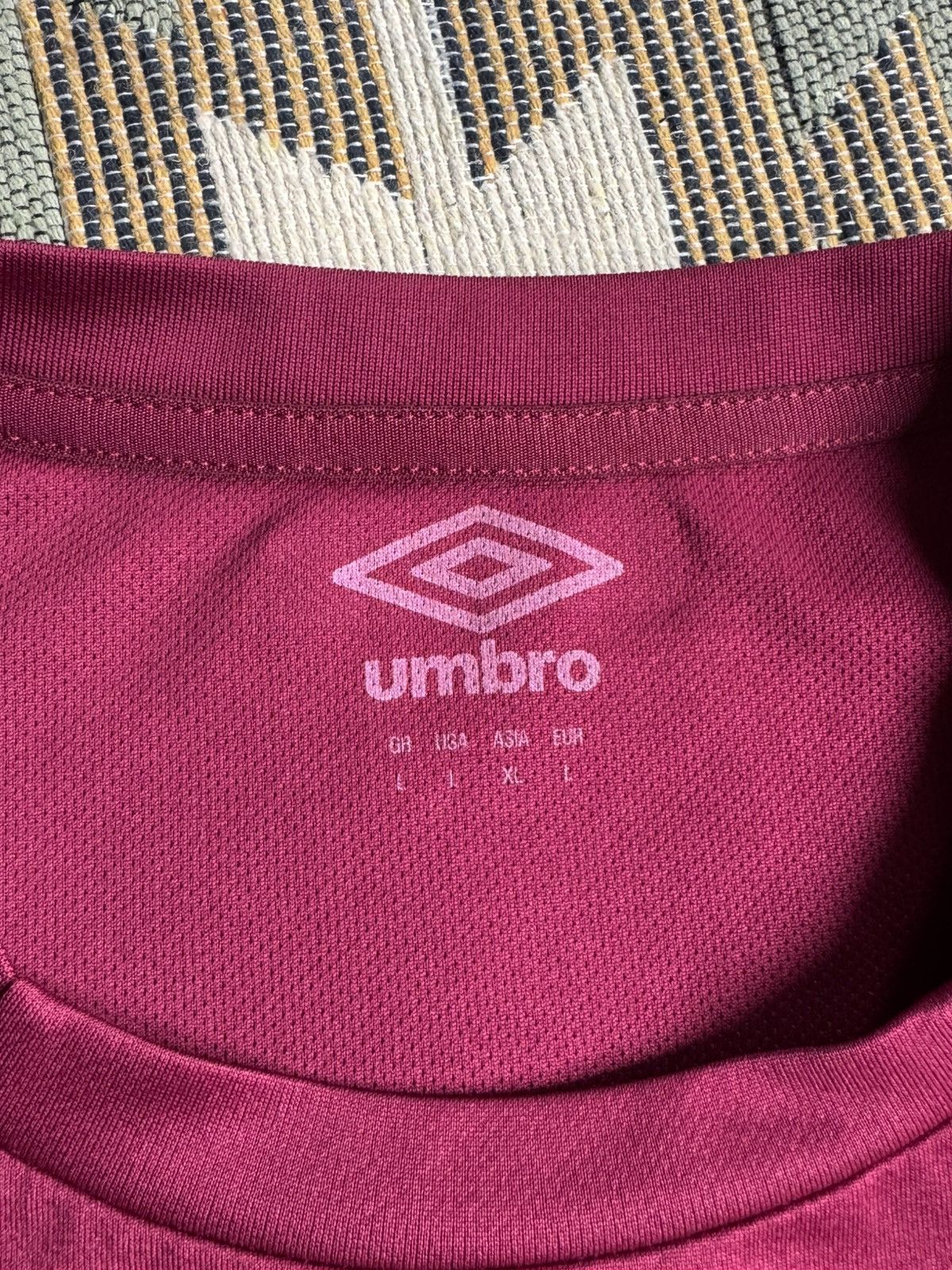 Umbro Vintage Umbro West Ham United Betway 2018/19 Soccer Jersey Size US L / EU 52-54 / 3 - 11 Thumbnail