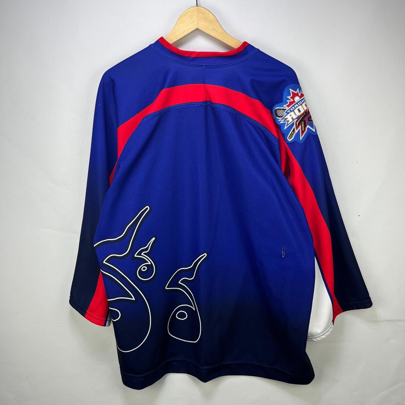Other Vintage 90s Toronto Rock Lacrosse Hockey Jersey Size 54 XL Size ONE SIZE - 8 Thumbnail