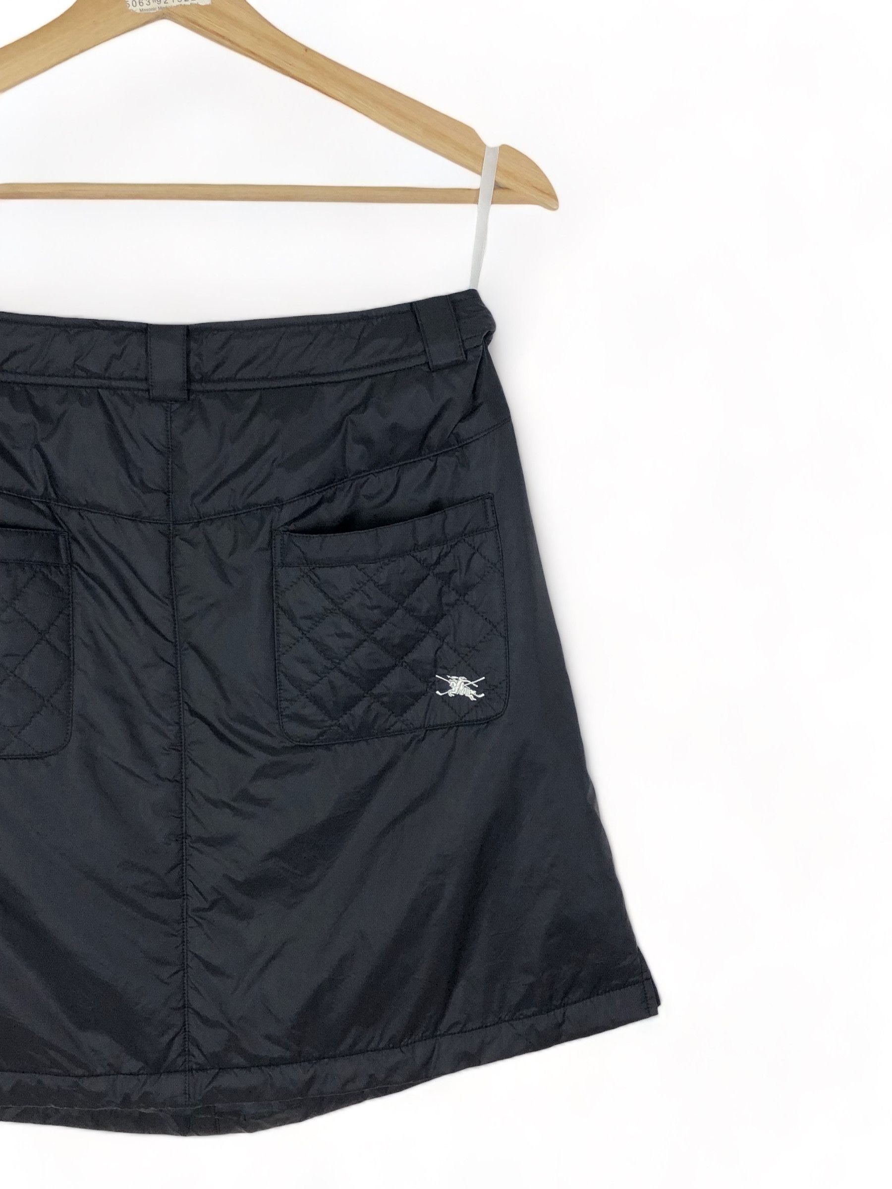 Burberry BURBERRY GOLF NYLON/WOOL FILLED DOWN SKIRT Size 29" - 6 Thumbnail