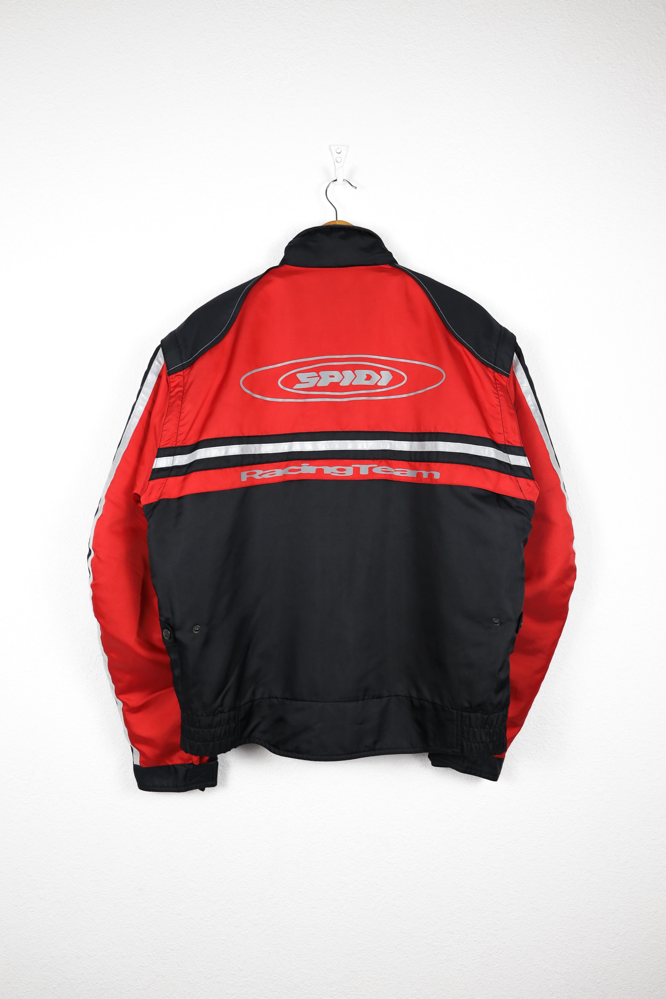 Vintage Vintage Spidi Racing Team Moto Bomber Jacket Y2K 90s Size US XL / EU 56 / 4 - 12 Thumbnail