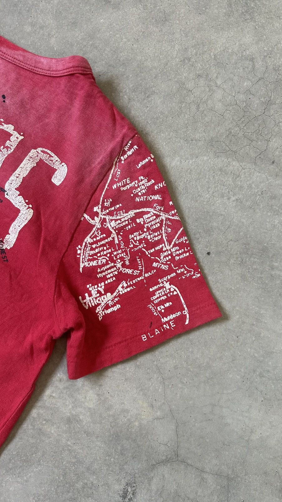 Japanese Brand VINTAGE CUBE SUGAR LEWIS UNIVERSITY FADED TEE Size US S / EU 44-46 / 1 - 11 Thumbnail