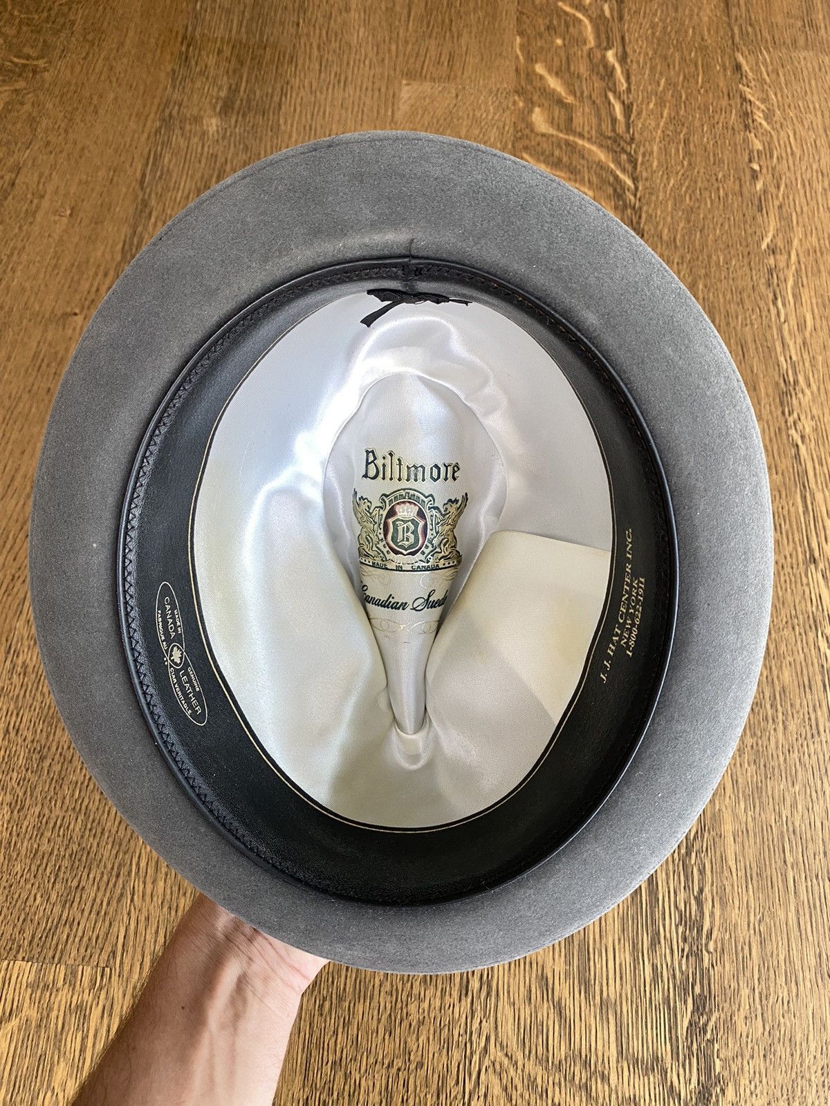 Other Biltmore New York Fedora Hat Size ONE SIZE - 3 Thumbnail