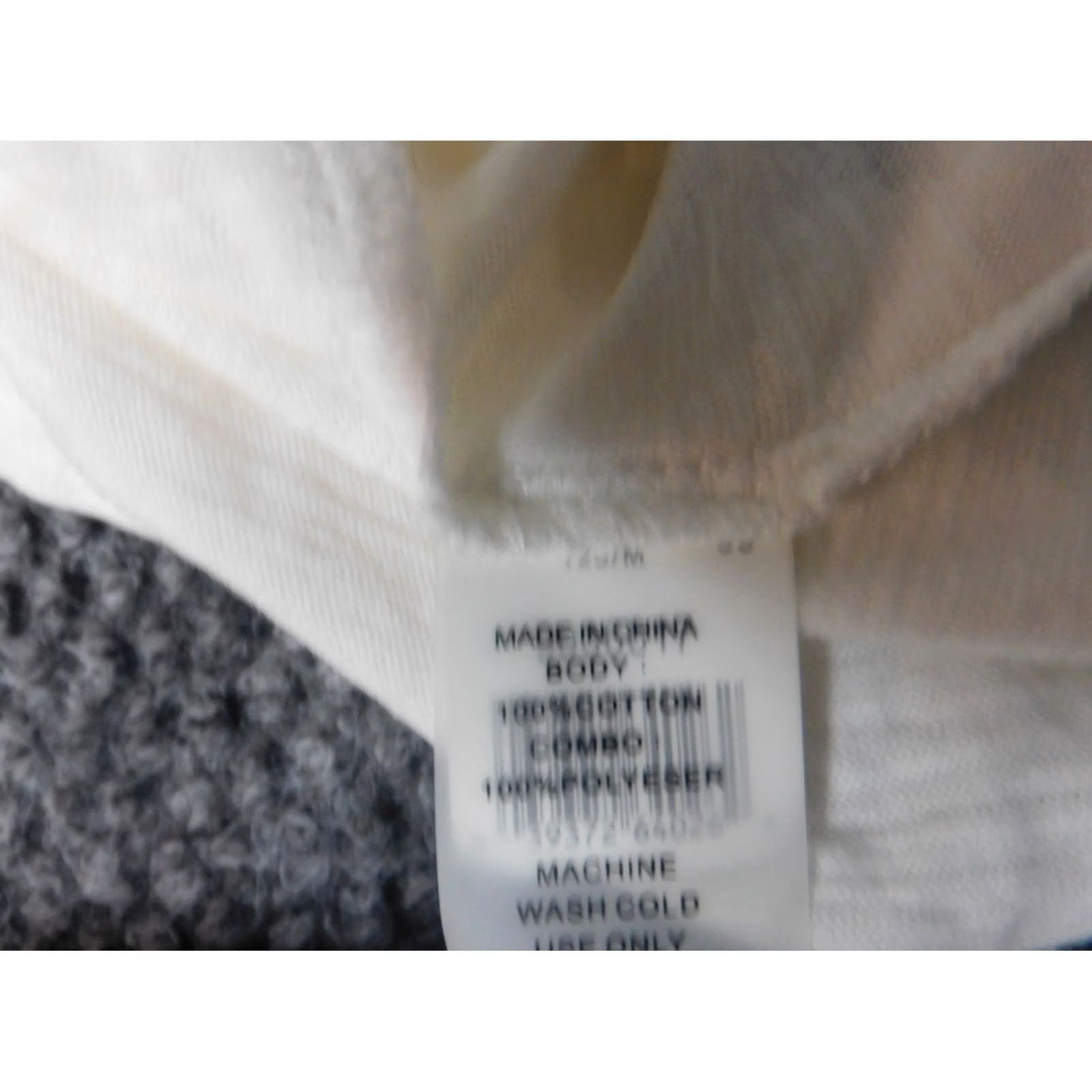 Vince Camuto Vince Camuto Womens Blouse M White Sleeveless Round Neck Pullover Casual Button Cotton 100% Regular Womens Size M / US 6-8 / IT 42-44 - 7 Thumbnail