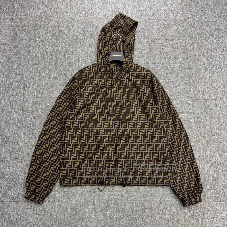 Fendi Fendi Double F Full Print Reversible Windbreaker Size US S / EU 44-46 / 1 - 1 Thumbnail