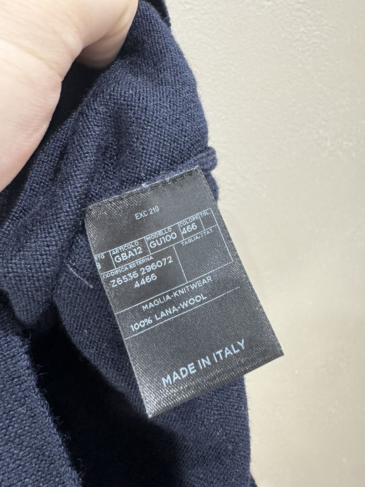 Gucci Tom Ford era Gucci v neck basic sweater Size US S / EU 44-46 / 1 - 3 Thumbnail
