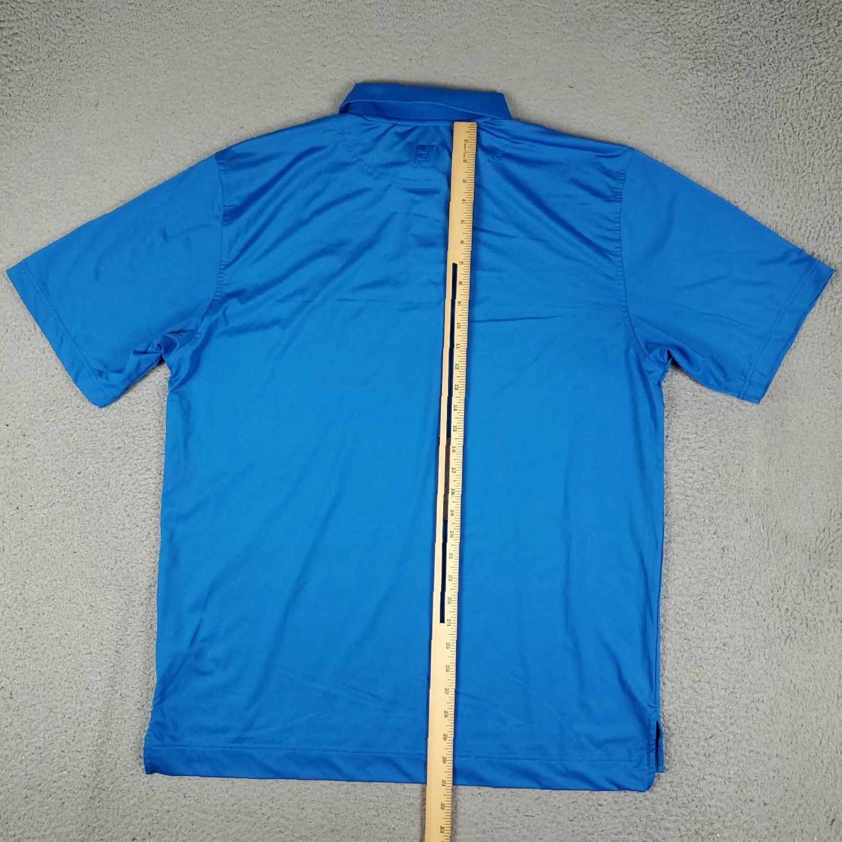 Footjoy FJ FootJoy Polo Shirt Mens L Blue Golf Shirt Adult Large Sports Casual Button-Front Short Sleeve 90s Preppy Brand: FJ Mens Size US L / EU 52-54 / 3 - 5 Thumbnail
