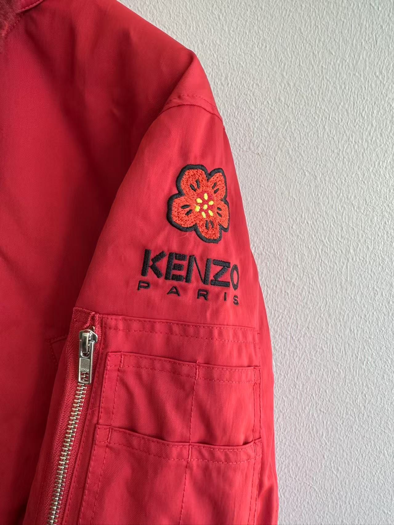 Kenzo Kenzo Detached Colar Bomber Jacket Size S Size S / US 4 / IT 40 - 8 Thumbnail