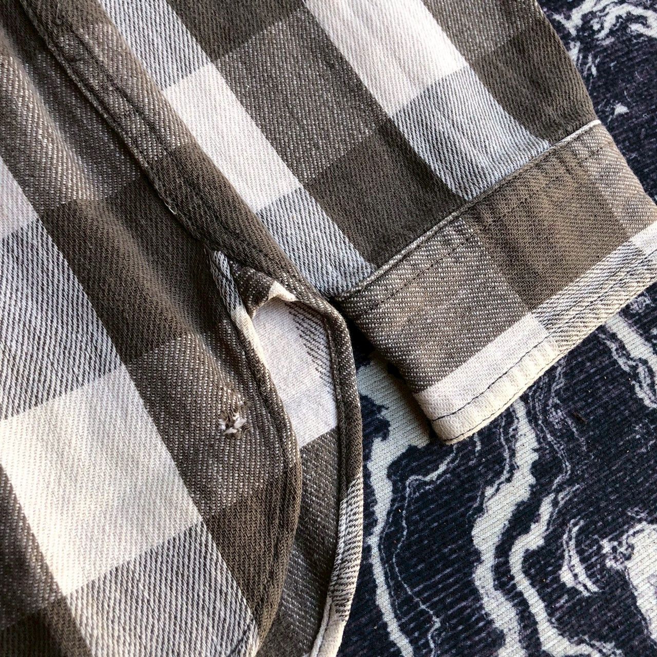 RRL Ralph Lauren RRL Ralph Lauren Plaid Flannel Work Shirt Size US M / EU 48-50 / 2 - 5 Thumbnail